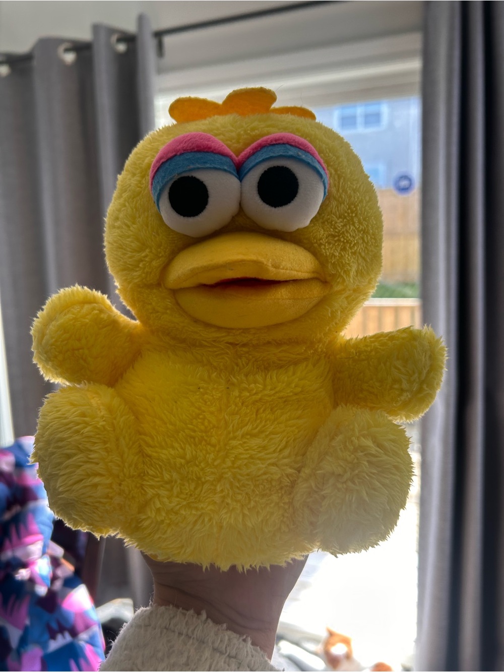 Sesame street baby big bird puppet